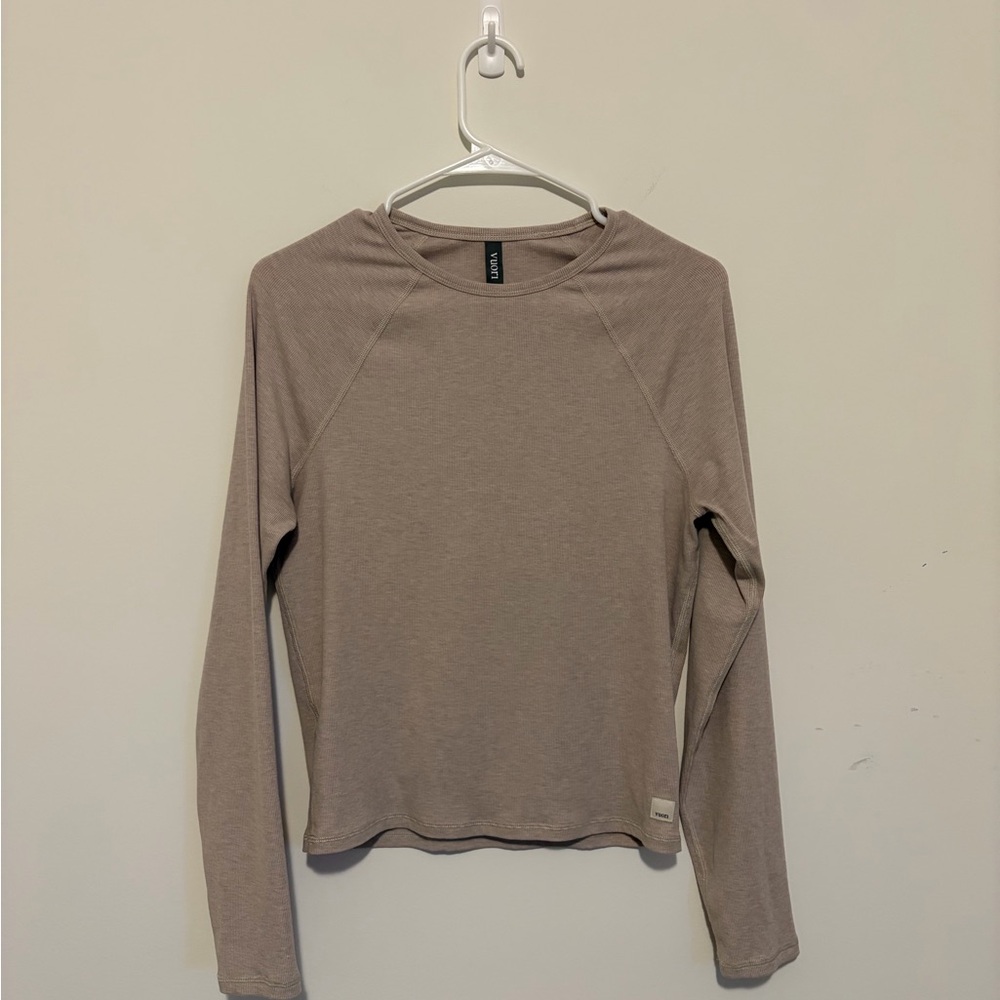 New without tags! Vuori Women's Long Sleeve Top - Light Brown